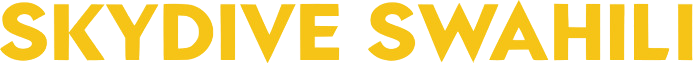 Skydive Swahili logo