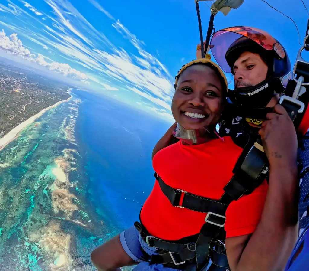 See Diani beach from Bird's Eye View